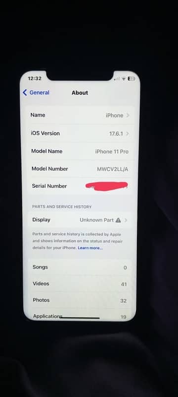 iPhone 11 Pro  FU 512GB Non PTA 0