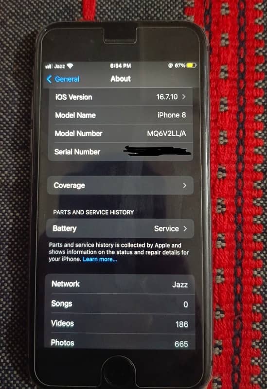 iphone 8 64gb Pta approved 7