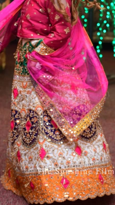 Lehnga choli with dupatta 1