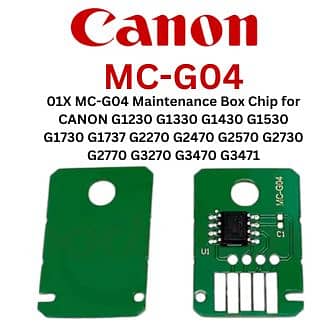 10X MC-G04 Maintenance Box Chip for CANON G1230 G1330 G1430 G1530 G17 0