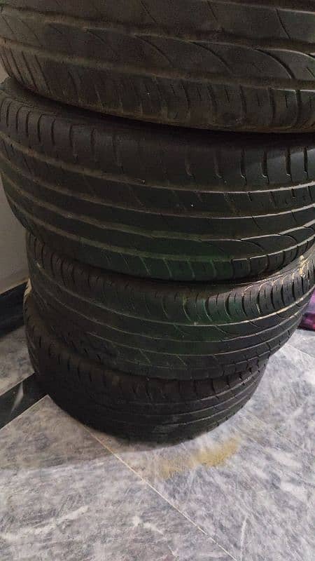 Honda civic original rim and Tire 1