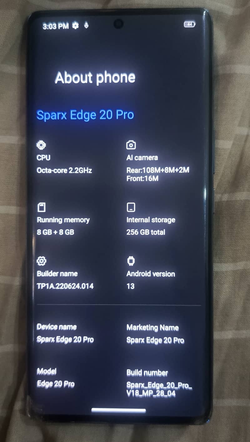 Urgent Sale. Sprax Edge 20 Pro 0