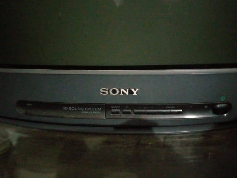 SONY NICAM/A2 stereo TV with boofers 3d sound system 2