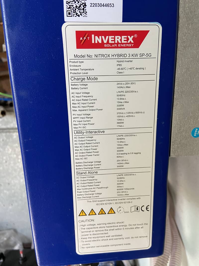 Nitrox 3kva urgent sale 3