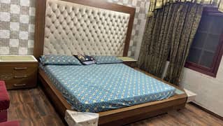 imported wooden bed set