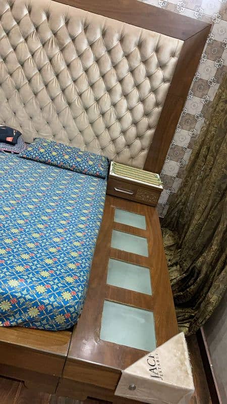 imported wooden bed set 1