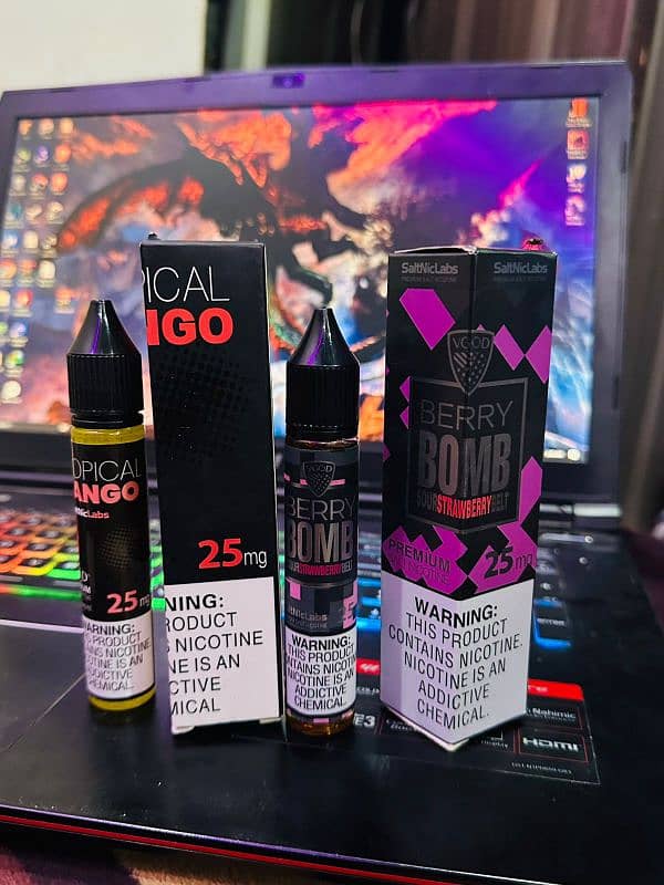 Vape/Pod Flavours available 30ml/60ml/100ml 5