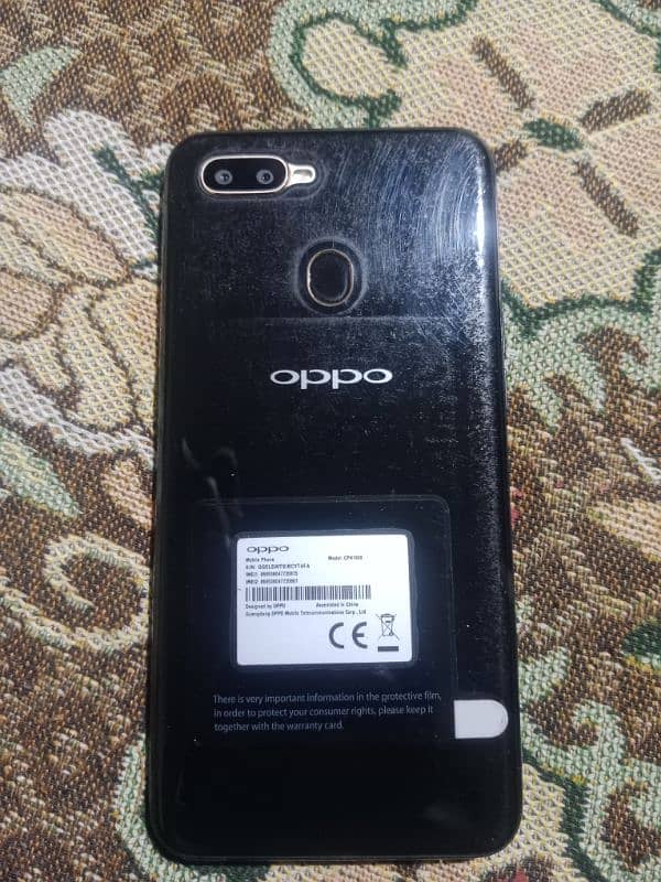 Oppo a5s 3/32 mamory  phone number 03098528025 0