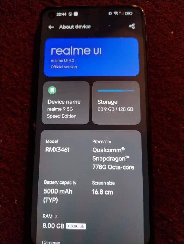 realme 9 5g speed edition dual sim non pta 0