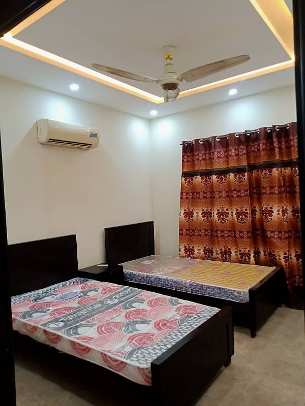 Furnish Room For Rent in ALFALAH TOWN near LUMS DHA LAHORE 0