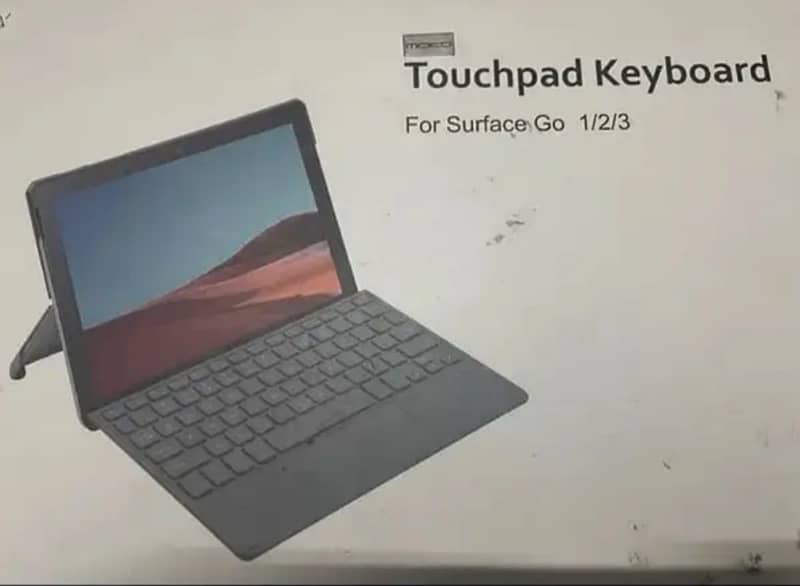 Microsoft Surface Go 4/  3/ 2 / 1 Wireless Bluetooth Keyboard - Grey 5