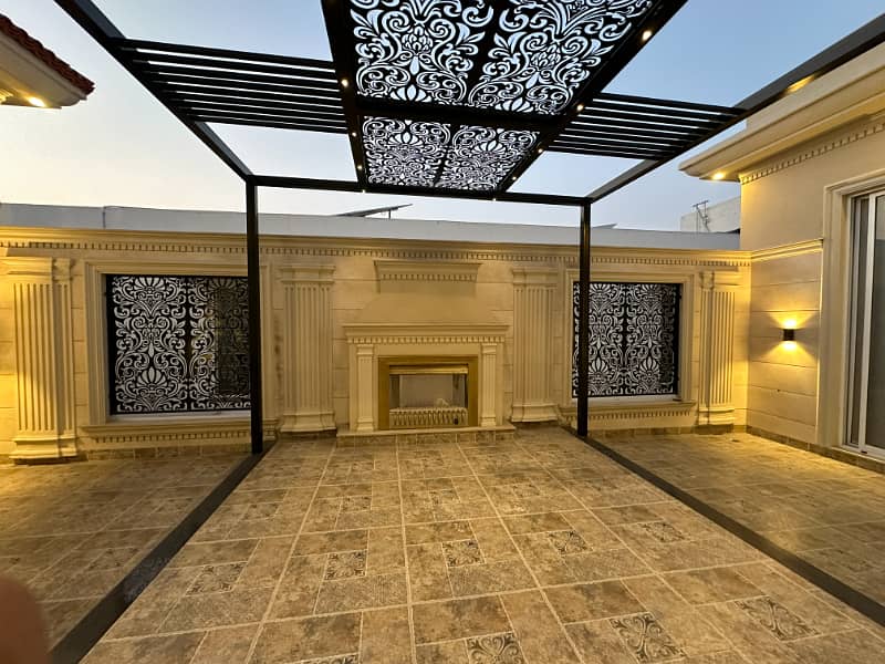 Real Pictures Attached Faisal Rasool Design 01 Kanal Spanish Bungalow Available for Sale Near To DHA Club & Defance Raya 15