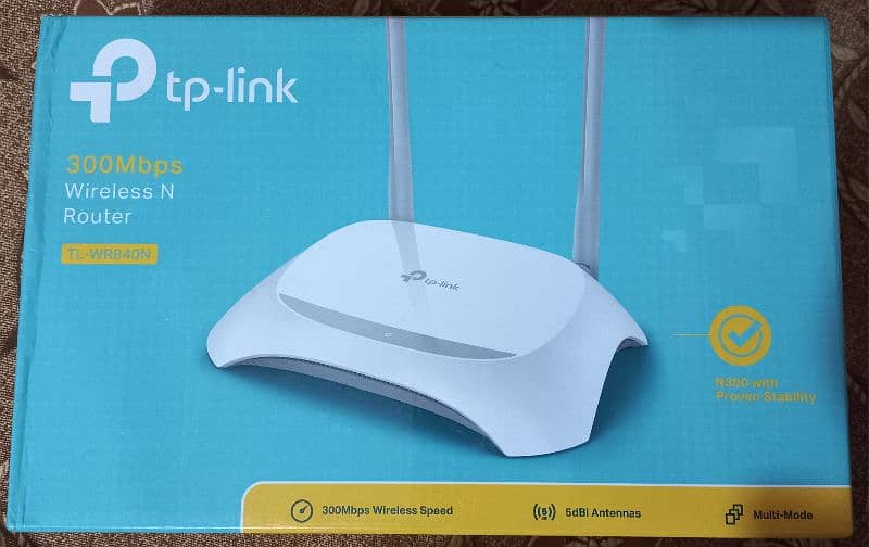 TP Link 300 MBPS Wireless N Router 0