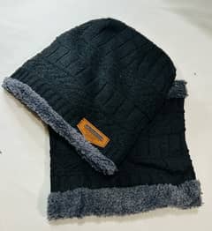 Winter Cap & Neck warmer (wool) [R&S Mart]