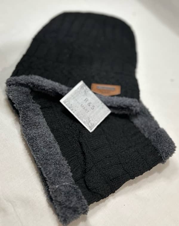 Winter Cap & Neck warmer (wool) [R&S Mart] 1