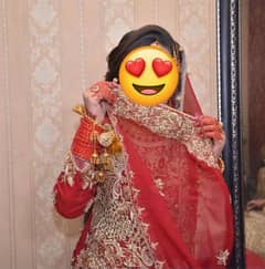 Red Bridal Lehanga