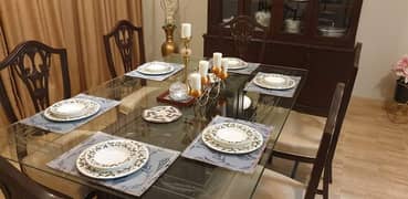 6 seayer dining table