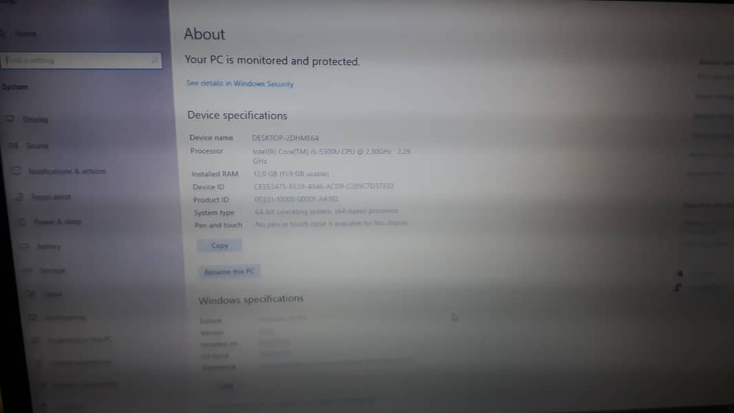 Lenovo T450S Core(i5)12gb Ram Thinkpad in Good Condition (No Exchange) 3