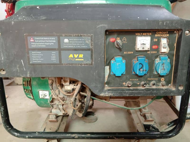 Used generator in good condition ( 5.5 KVA ) 4