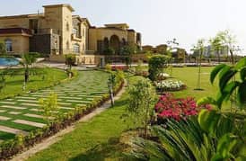 Gulberg Greens 5 Kanal Develop Possession Farmhouse Plot For Sale With Complete Boundary Wall