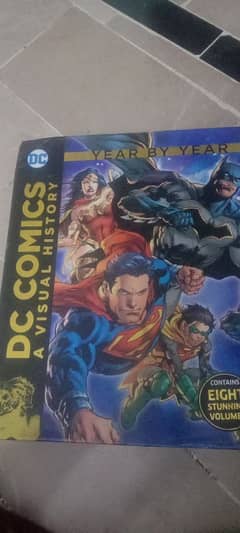 DC Comics: A Visual History Collection - 8 Books By DK