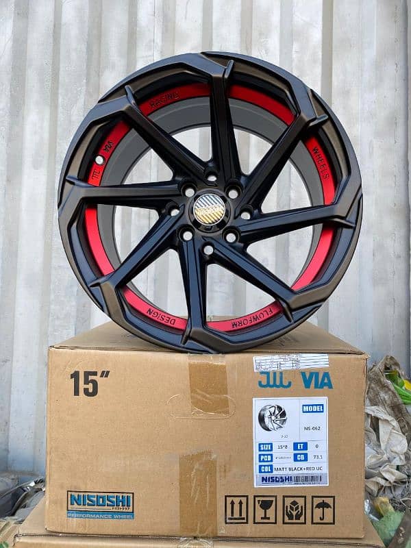 ALL new Designs Alloy Rims Techno Wheels 5