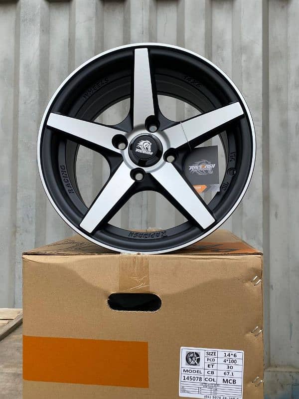 ALL new Designs Alloy Rims Techno Wheels 6