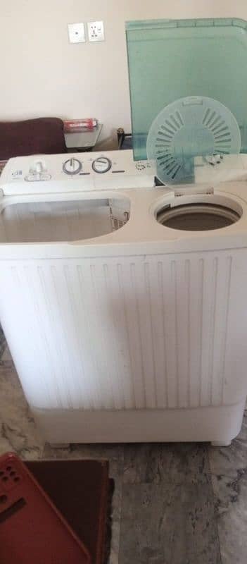 10 kg haier washing mashine with dryer 4