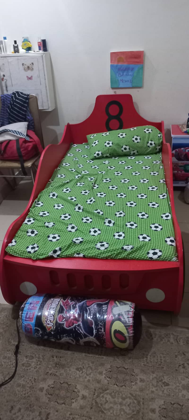 Boy car bed 2