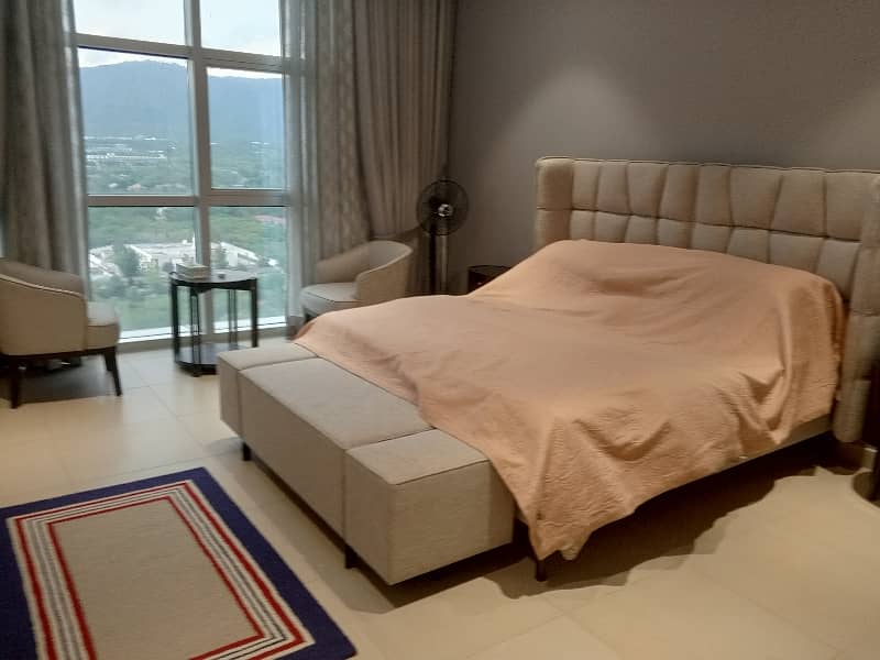 3 Bed Plus Servant Room Luxury Stunning Flat Is Available For Rent In Constitution Avenue. . . . Having Best View Margalla Hills. . . 2