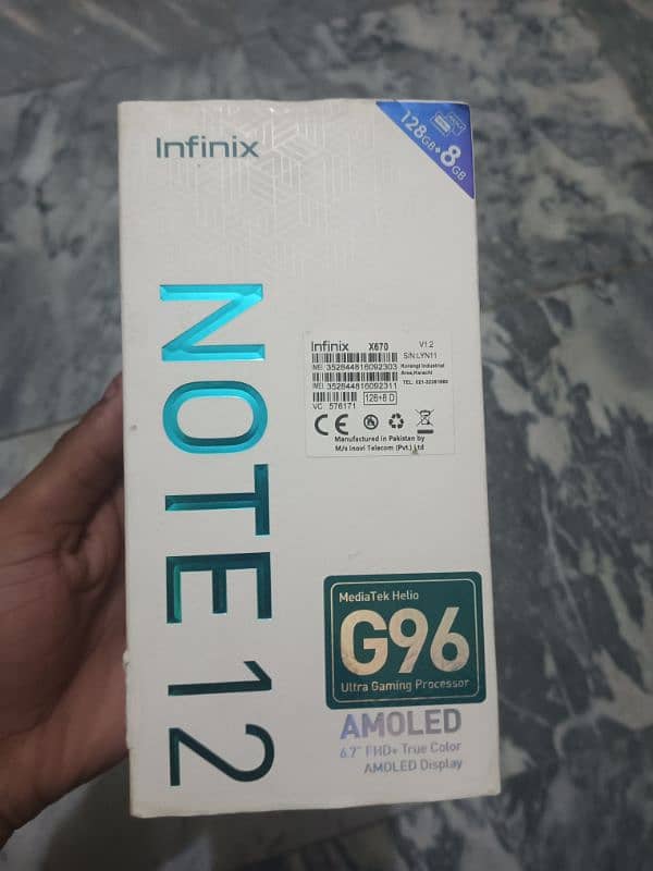 Infinix note 12   (8+8/128) 3