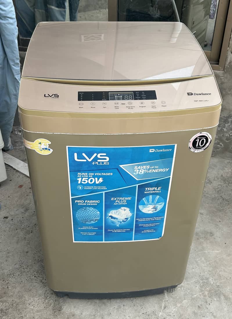 Dawlance dwt 260 c lvs fully automatic washing machine 2