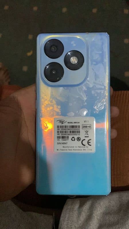 Itel S23 plus edge 256gb ram 8+8 Gb 13