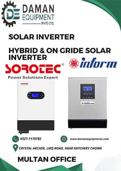 SOLAR INVERTER On grid net metering 4KW