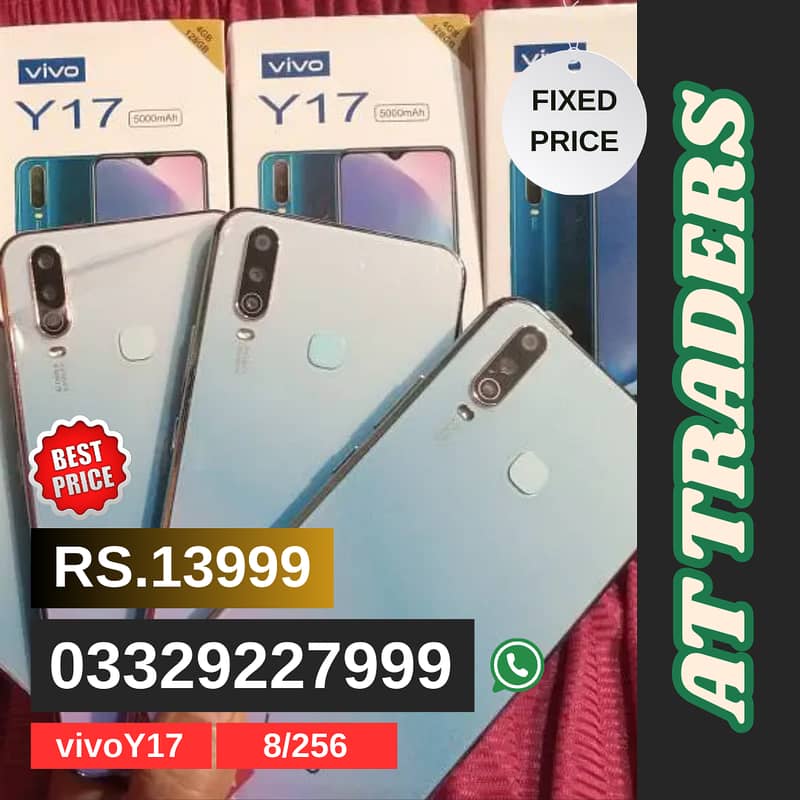 Vivo Y17 8/256, Vivo S1 8/256, Oppo F15 8/256,Oppo F11 8/256 3