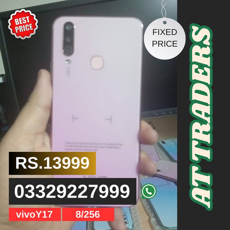 Vivo Y17 8/256, Vivo S1 8/256, Oppo F15 8/256,Oppo F11 8/256 5