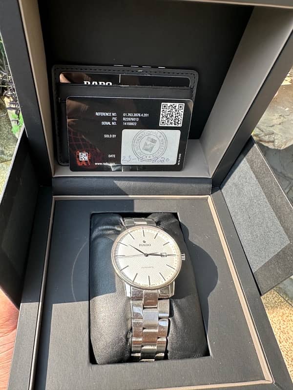 Rado coupole classic automatic 41mm R22876013 8