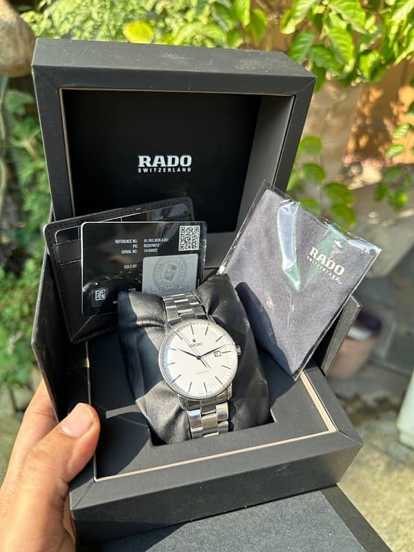 Rado coupole classic automatic 41mm R22876013 9