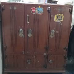 3 door iron cupboard