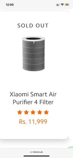 mi air purifier filters available