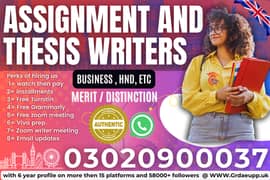 Assignment Writing/Thesis/Essay/Coursework for international students