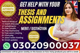 Assignment Writing/Thesis/Essay/Coursework for international students