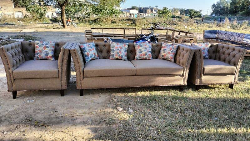 Chester feel Sofa 5 Seater / Sofa set 14