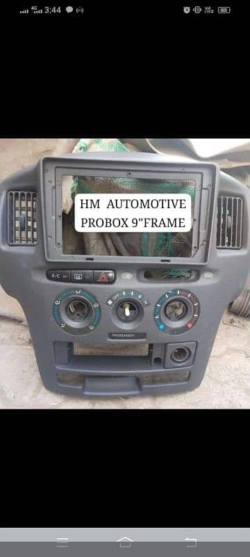 Toyota probox android screen frame 1