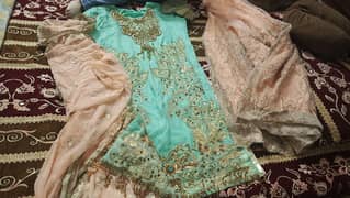 3 piece dress ready to wear chiffon