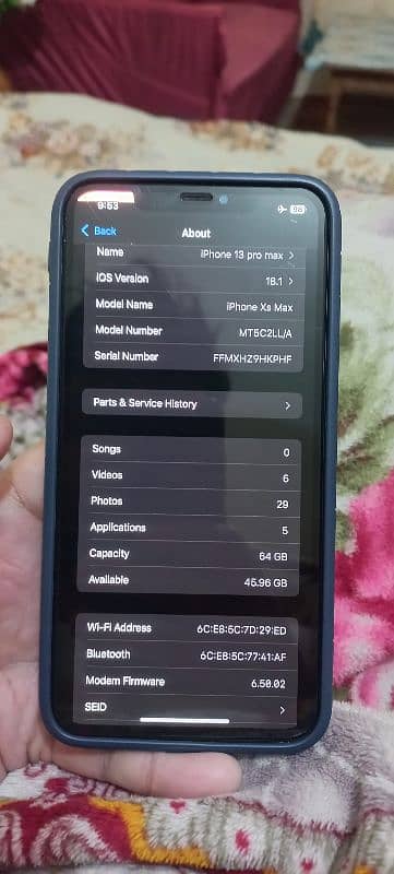 iphone xs max convert into 13pro 5