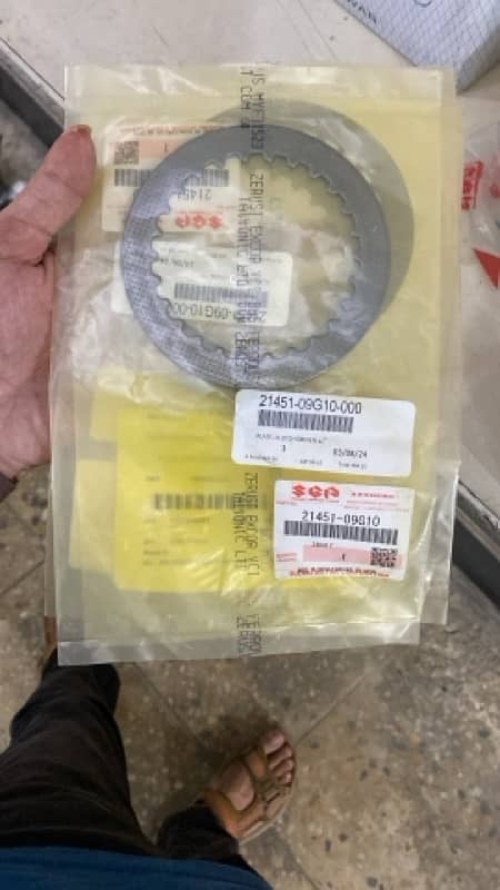 SUZUKI GD 110S GS 150 & 150 SE ORIGINAL CLUTCH PLATES AVAILABLE 0