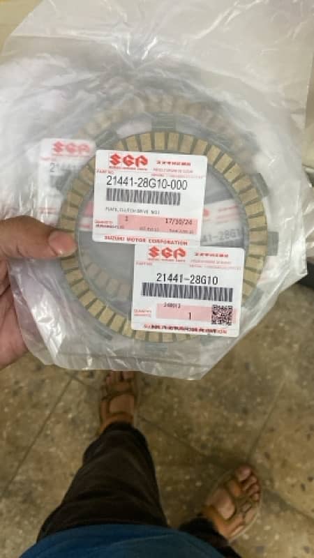 SUZUKI GD 110S GS 150 & 150 SE ORIGINAL CLUTCH PLATES AVAILABLE 1