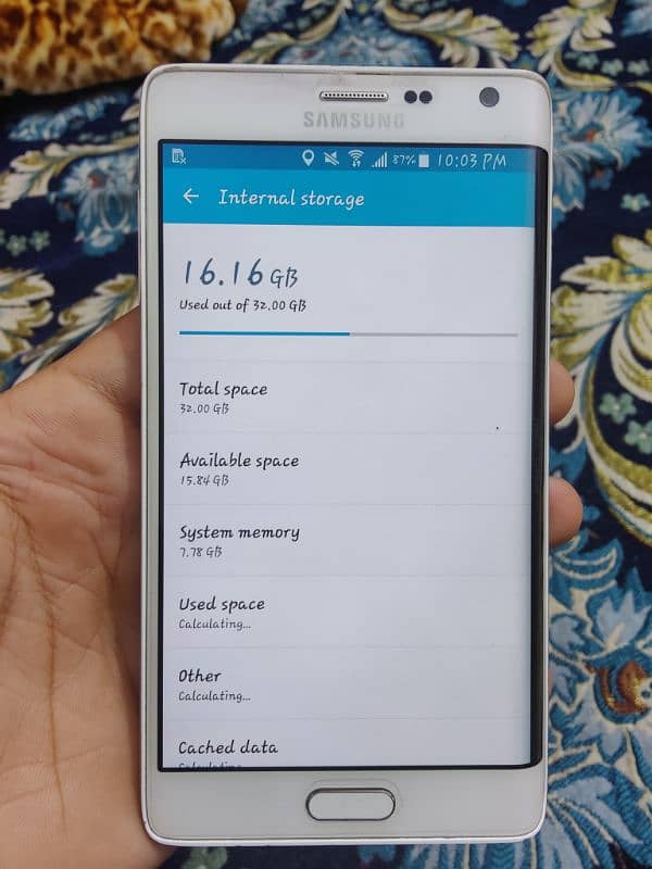 Samsung Galaxy Note Edge 3/32gb PTA Approved 10/10 condition 2