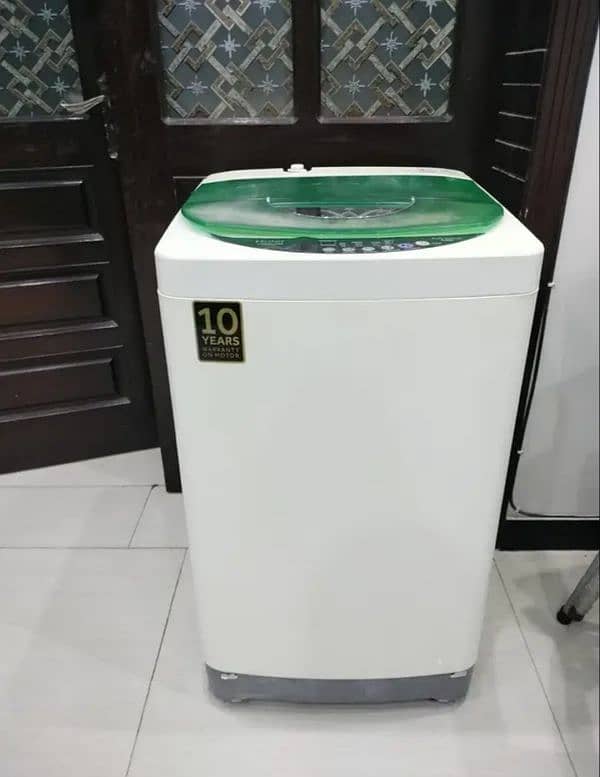 Haier 8.5 KG Only 5 Time Use Fuly Automatic Washng Machine Wid Waranty 2